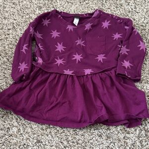 Tea Collection Purple Star Kids Dress